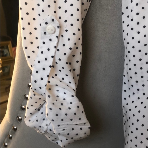 PAPAYA  chic women’s blouse roll tab sleeve - Picture 5 of 6